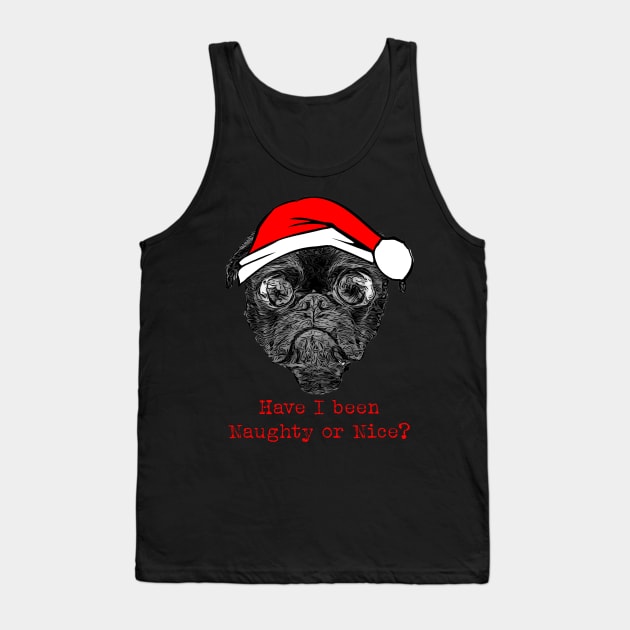 Naughty or Nice Tank Top by Custom Autos